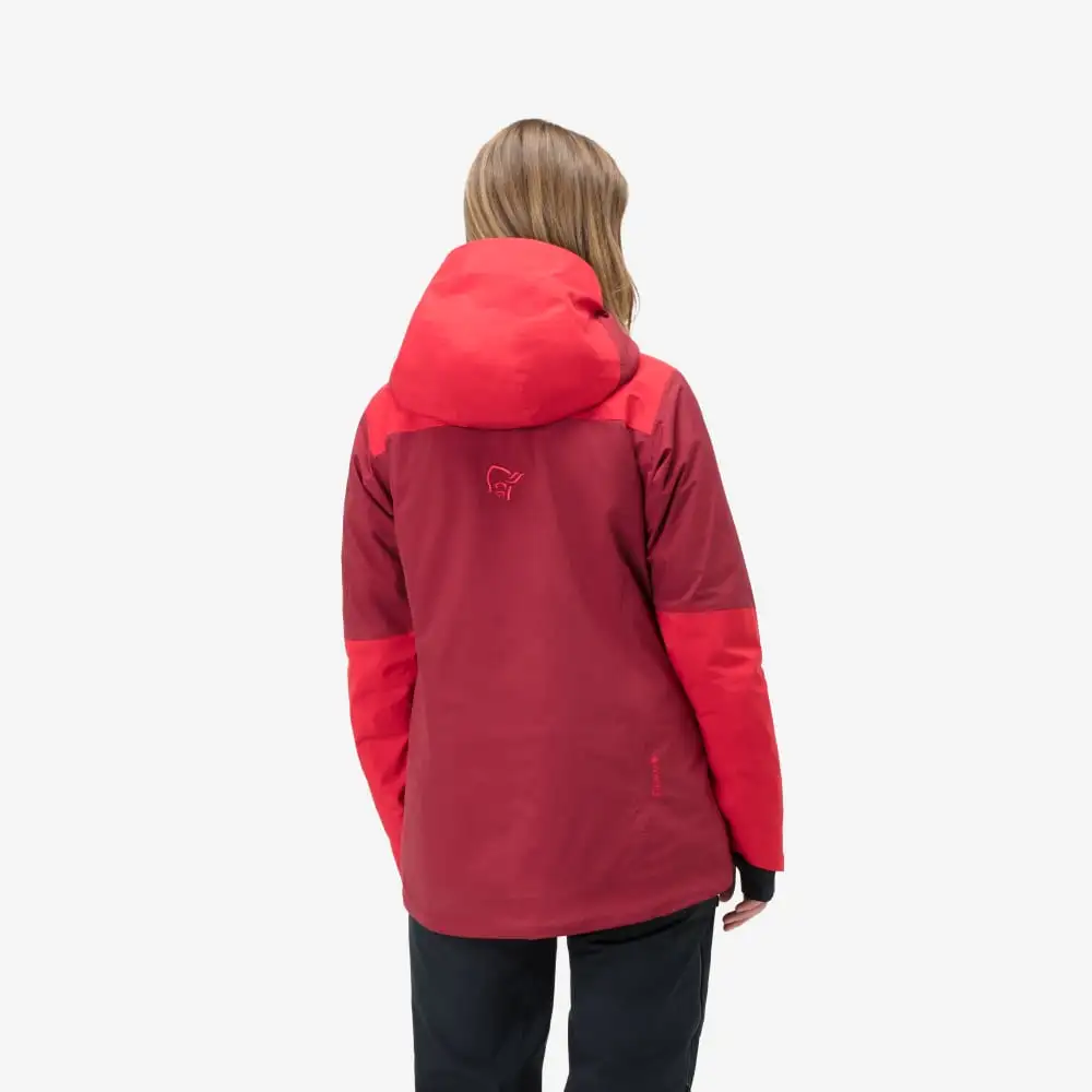 Veste Norrona Lofoten Gore-tex Thermo 100 Rhubarb/true Red 6 Veste Norrona Lofoten Gore-tex Thermo 100 Rhubarb/true Red – Image 4