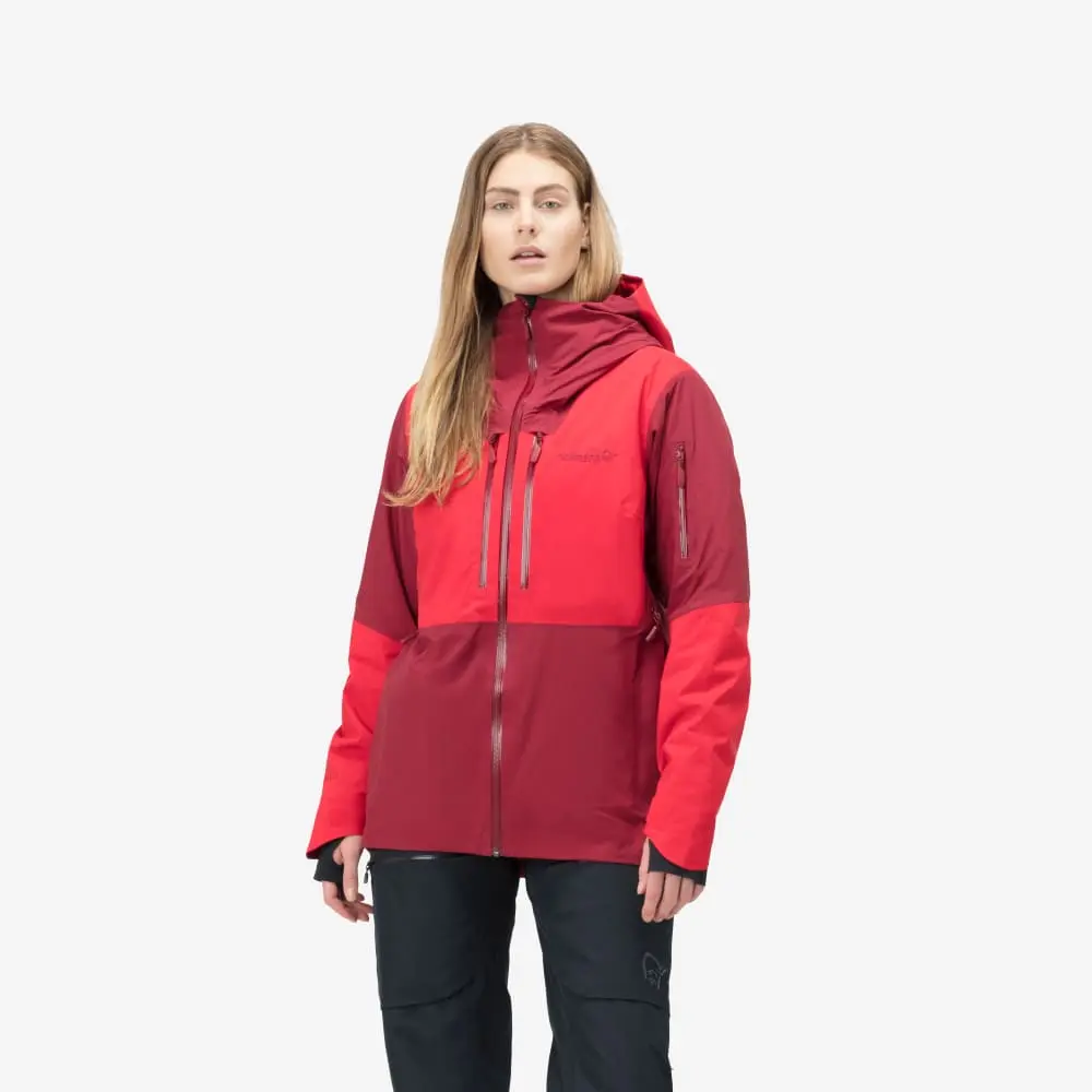 Veste Norrona Lofoten Gore-tex Thermo 100 Rhubarb/true Red 5 Veste Norrona Lofoten Gore-tex Thermo 100 Rhubarb/true Red – Image 3