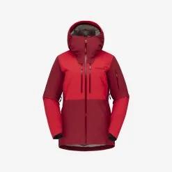 Veste Norrona Lofoten Gore-tex Thermo 100 Rhubarb/true Red