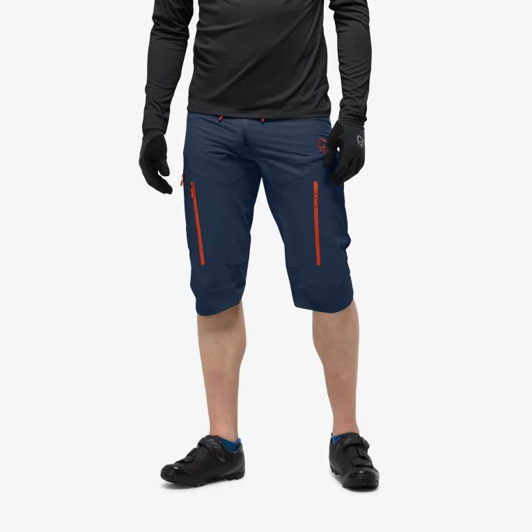 Short Norrona Fjora Flex 1 Indigo Night / Rooibos Tea 5 Short Norrona Fjora Flex 1 Indigo Night / Rooibos Tea – Image 3