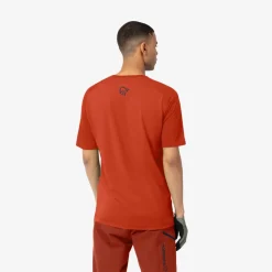 Tee-shirt Norrona Fjora Wool Rooibos Tea / Indigo Night -Rossignol Soldes 2224 21 5511 model b 4x5 1