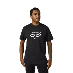 Tee Shirt Legacy Fox Head Ss Black / White