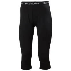 Pantalon 3/4 Helly Hansen Lifa Merino Midweight Black