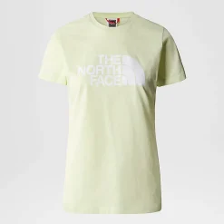 Tee Shirt The North Face W Easy S/s Lime Cream
