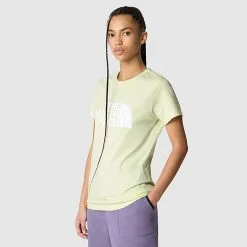 Tee Shirt The North Face W Easy S/s Lime Cream -Rossignol Soldes 4T1Q N13 hero