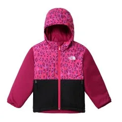 Veste The North Face TODD SNOWQUEST INSULATED JACKET CABARETPNKLEOPARDSMLPRINT