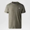 Tee Shirt The North Face M Lightning S/S NEWTAUPEGREENWHITEHEATHER -Rossignol Soldes 556O JNV alt20