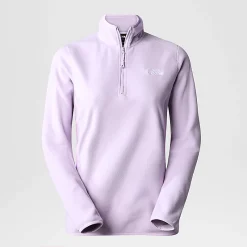 Polaire The North Face W 100 Glacier 1/4 Zip Lupine