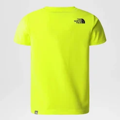 Tee Shirt The North Face Junior S/s Redbox Led Yellow -Rossignol Soldes 82E9 8NT alt21