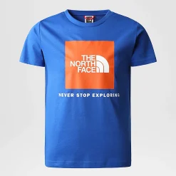 Tee Shirt The North Face Junior S/S Redbox Tnf Blue