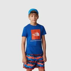 Tee Shirt The North Face Junior S/S Redbox Tnf Blue -Rossignol Soldes 82E9 CZ6 hero