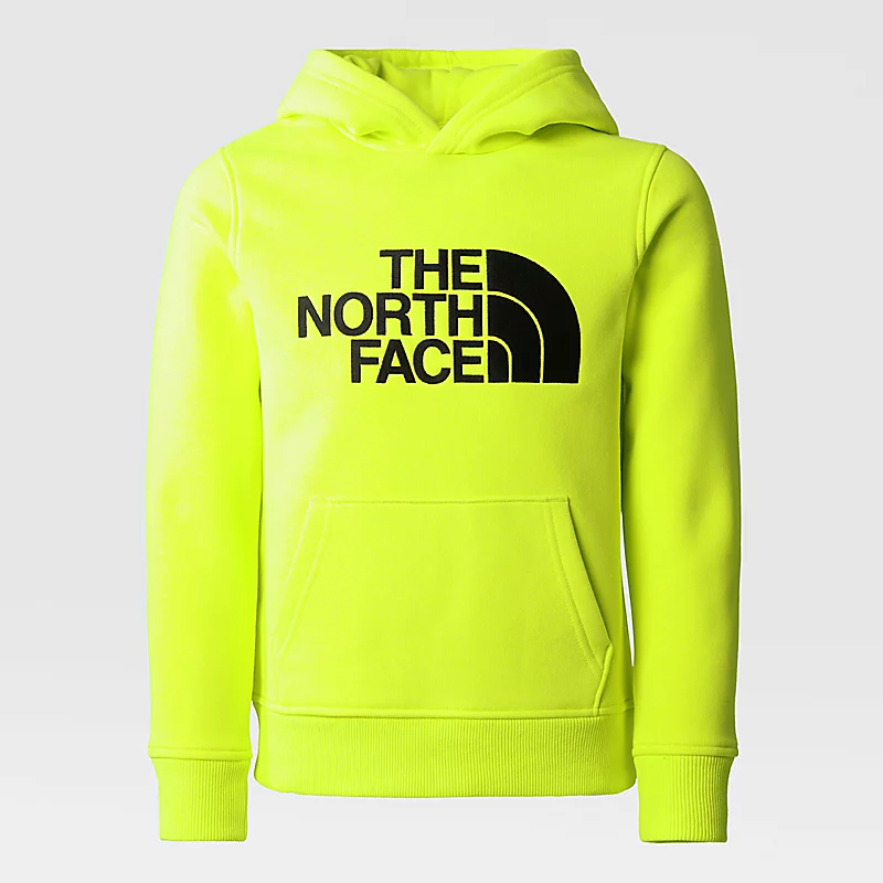 Sweat The North Face Boy Drew Peak P/O Hoodie Led Yellow 3 Sweat The North Face Boy Drew Peak P/O Hoodie Led Yellow