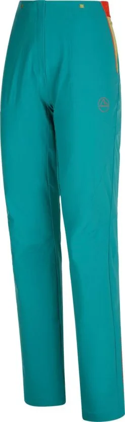 Pantalon La Sportiva Brush W Lagoon/green Banana