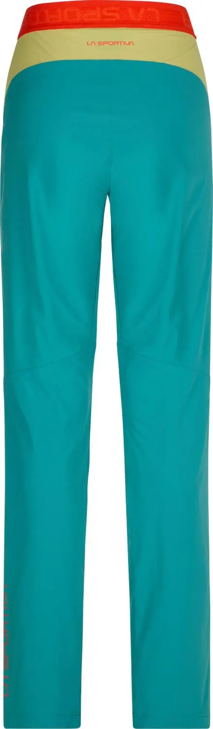 Pantalon La Sportiva Brush W Lagoon/green Banana 4 Pantalon La Sportiva Brush W Lagoon/green Banana – Image 2