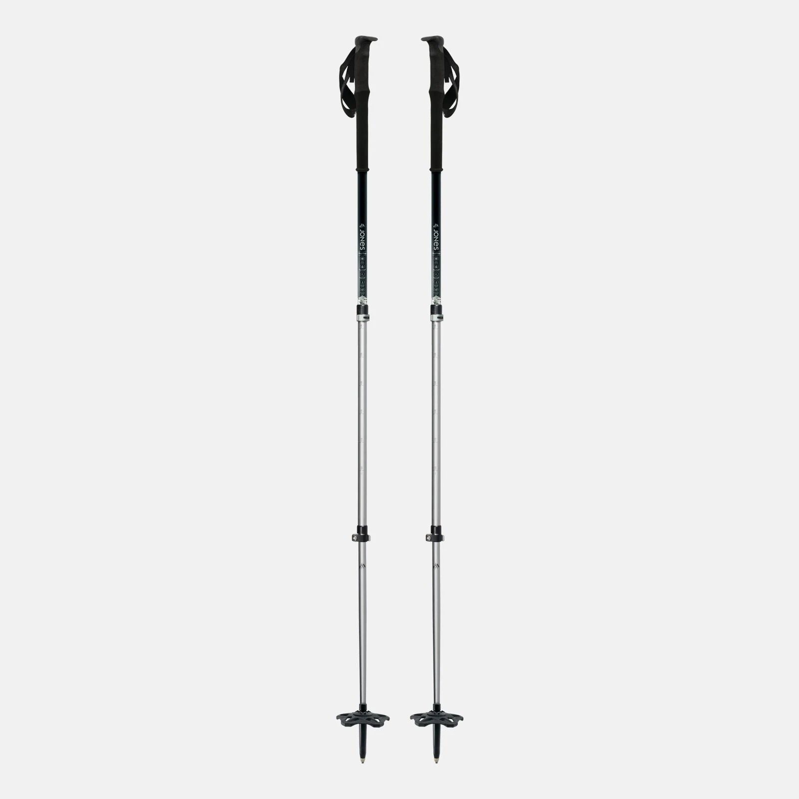 Baton Jones Flip-lock Talon Silver 105-135 Cm 3 Baton Jones Flip-lock Talon Silver 105-135 Cm