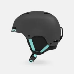 Casque Ski Giro Ledge Fs Mat Charcoal Cool Breeze