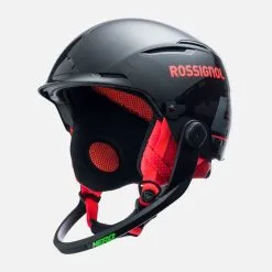 Casque Ski Rossignol Hero Slalom Impacts Bk + Chinguard