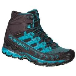 Chaussure La Sportiva Ultra Raptor II Mid Wide Woman Gtx Carbon Topaz