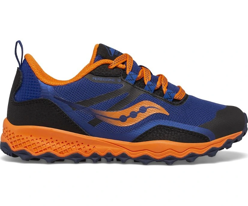 Chaussure Saucony Peregrine 12 Shield Sneaker Navy Orange 4 Chaussure Saucony Peregrine 12 Shield Sneaker Navy Orange – Image 2
