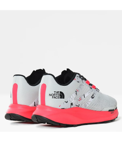 Chaussure The North Face M Vectiv Eminus TNF WHITE TRAIL MARKER PRINT/BRILLIANT CORAL -Rossignol Soldes chaussure the north face M vectiv eminus 1