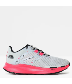 Chaussure The North Face W Vectiv Eminus TNF WHITE TRAIL MARKER PRINT/BRILLIANT CORAL