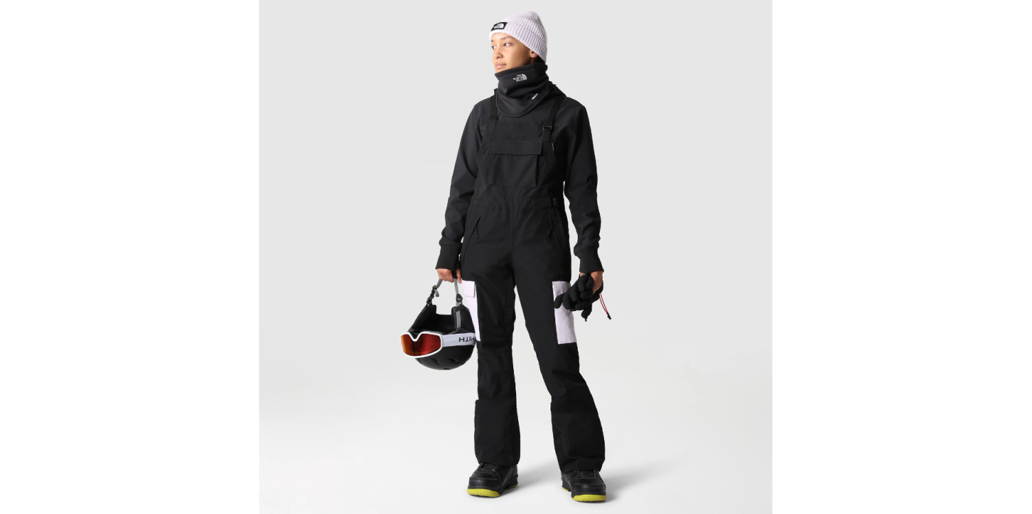 Salopette Ski The North Face W Dragline Tnf Black / Lavender Fog 5 Salopette Ski The North Face W Dragline Tnf Black / Lavender Fog – Image 3