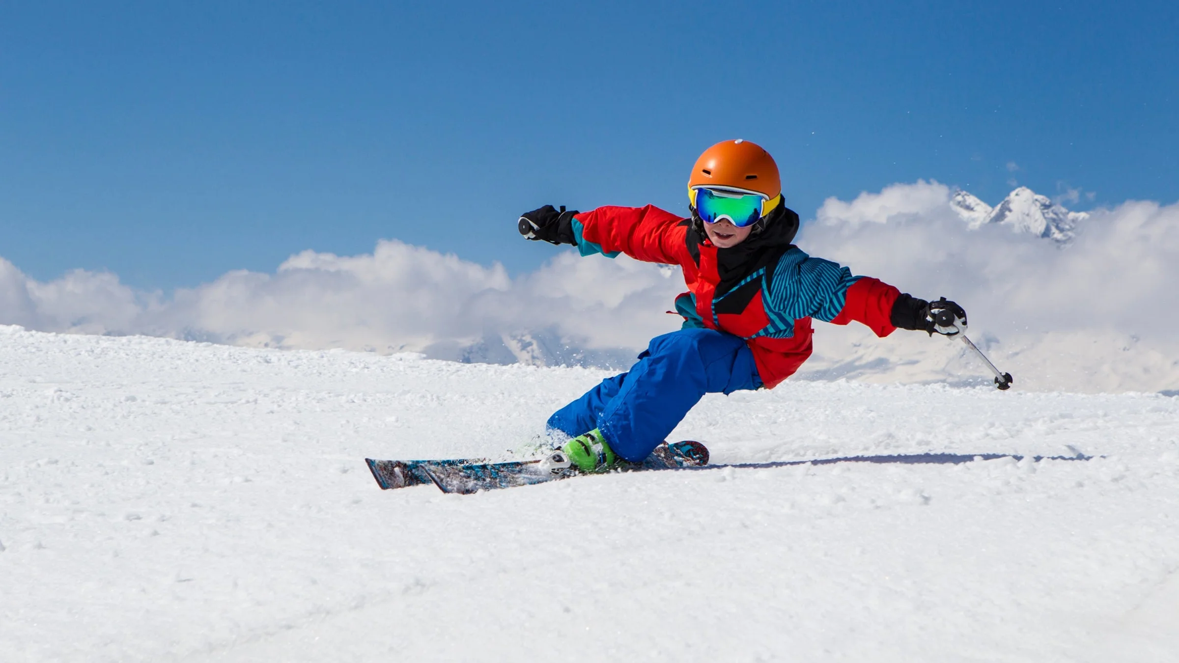 Devant -Rossignol Soldes kid skiing getty h