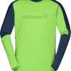 Norrona Equaliser Merino Round Neck M's Bamboo Green/ Vint -Rossignol Soldes norrona equaliser merino round neck m s bamboo green vin