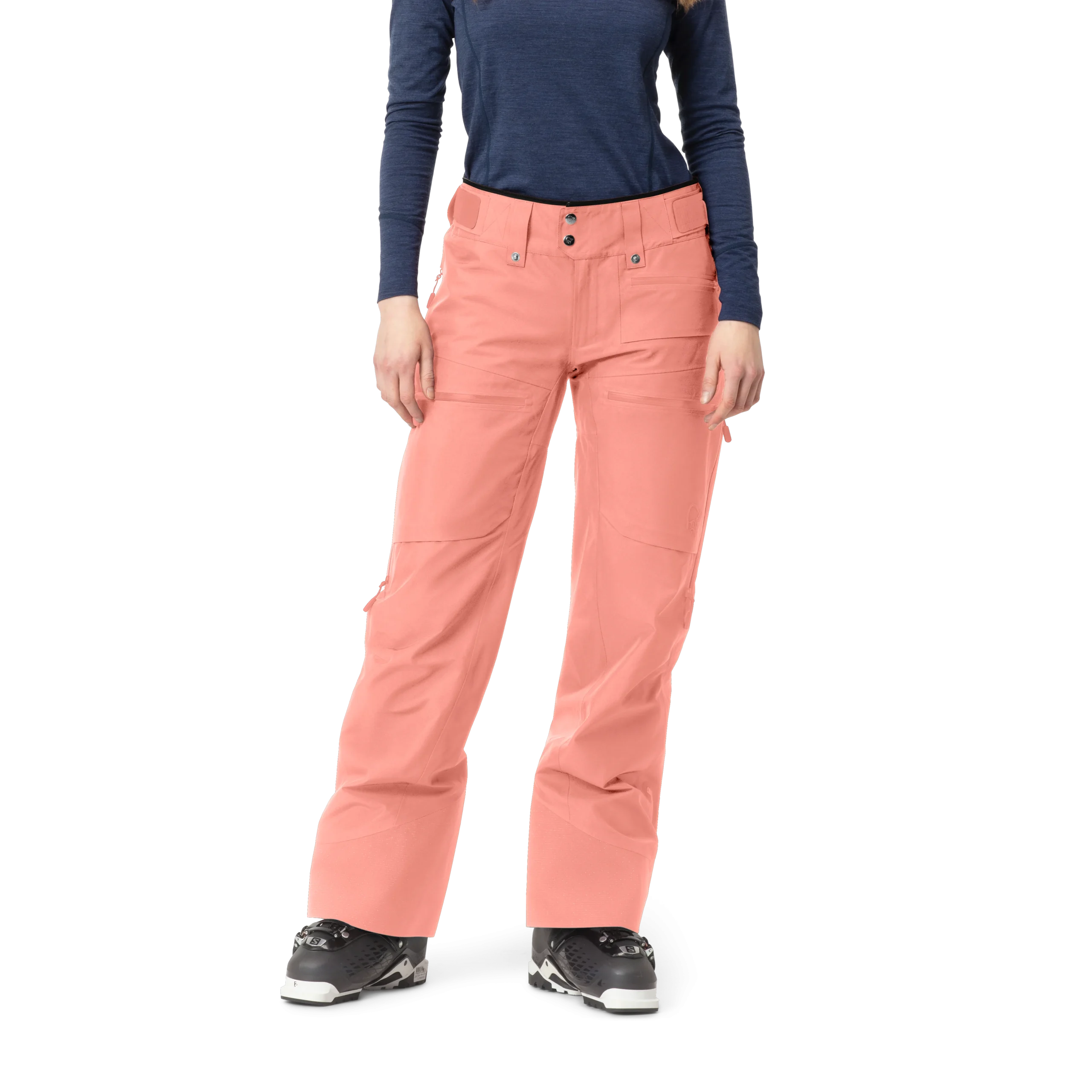 Pantalon Ski Norrona Lofoten Gore-tex Insulated Peach Amber 5 Pantalon Ski Norrona Lofoten Gore-tex Insulated Peach Amber â Image 3