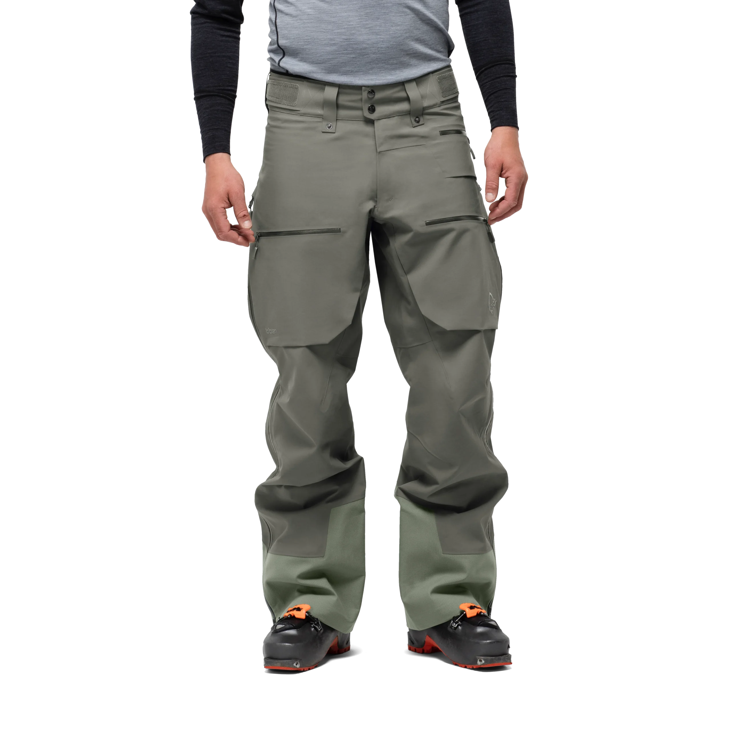 Pantalon Ski Norrona Lofoten Gore-tex Pro Castor Grey 6 Pantalon Ski Norrona Lofoten Gore-tex Pro Castor Grey – Image 4