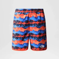 Short The North Face Junior Amphibious Class V Retro Orange Mountain Panorama Print