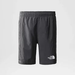 Short The North Face Junior S Mountain Athletics Shorts Asphalt Grey-Asphalt Grey Light Heather Camo Jacquard