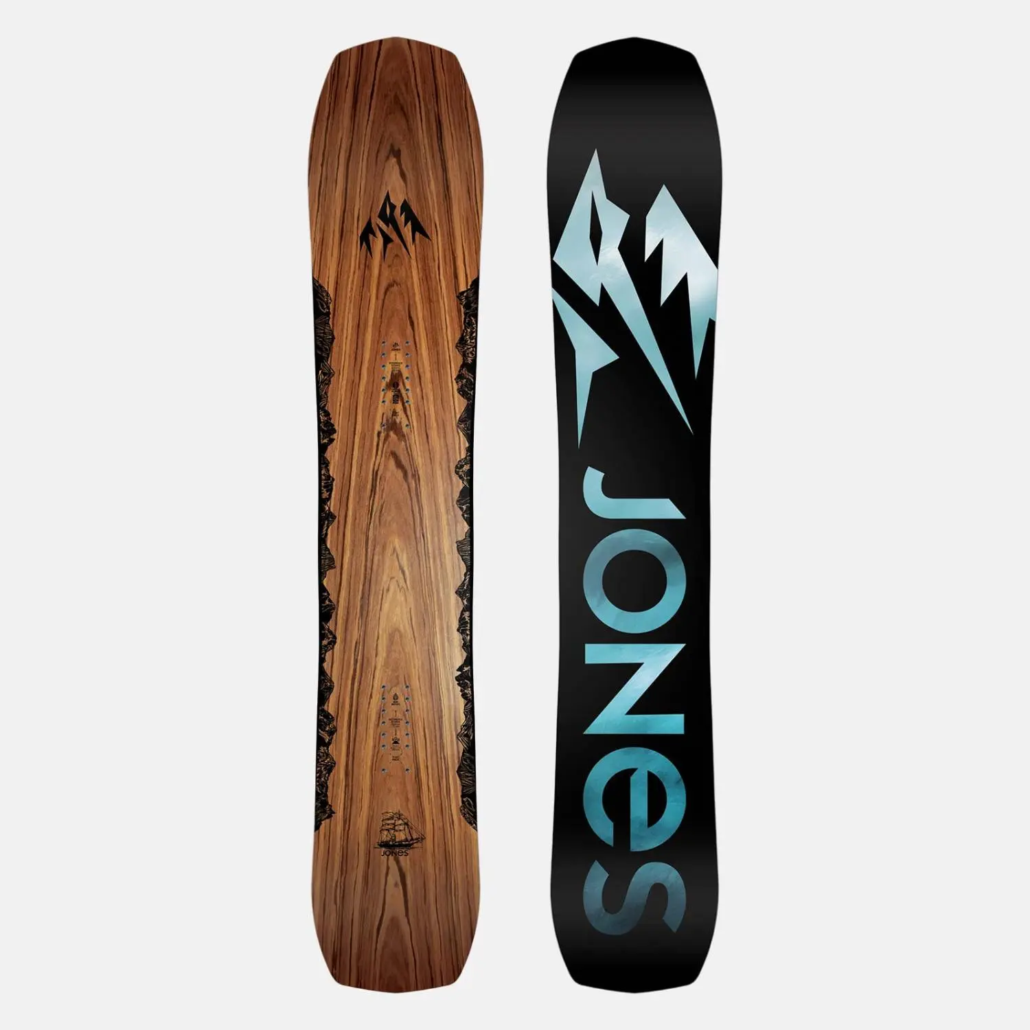 Snowboard Jones Flagship + Fixation 5 Snowboard Jones Flagship + Fixation – Image 3