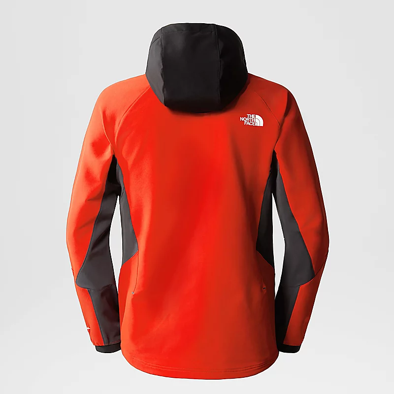 Sofshell Capuche The North Face M Athletic Outdoor Fiery Red-Asphalt Grey-TNF Black 4 Sofshell Capuche The North Face M Athletic Outdoor Fiery Red-Asphalt Grey-TNF Black â Image 2