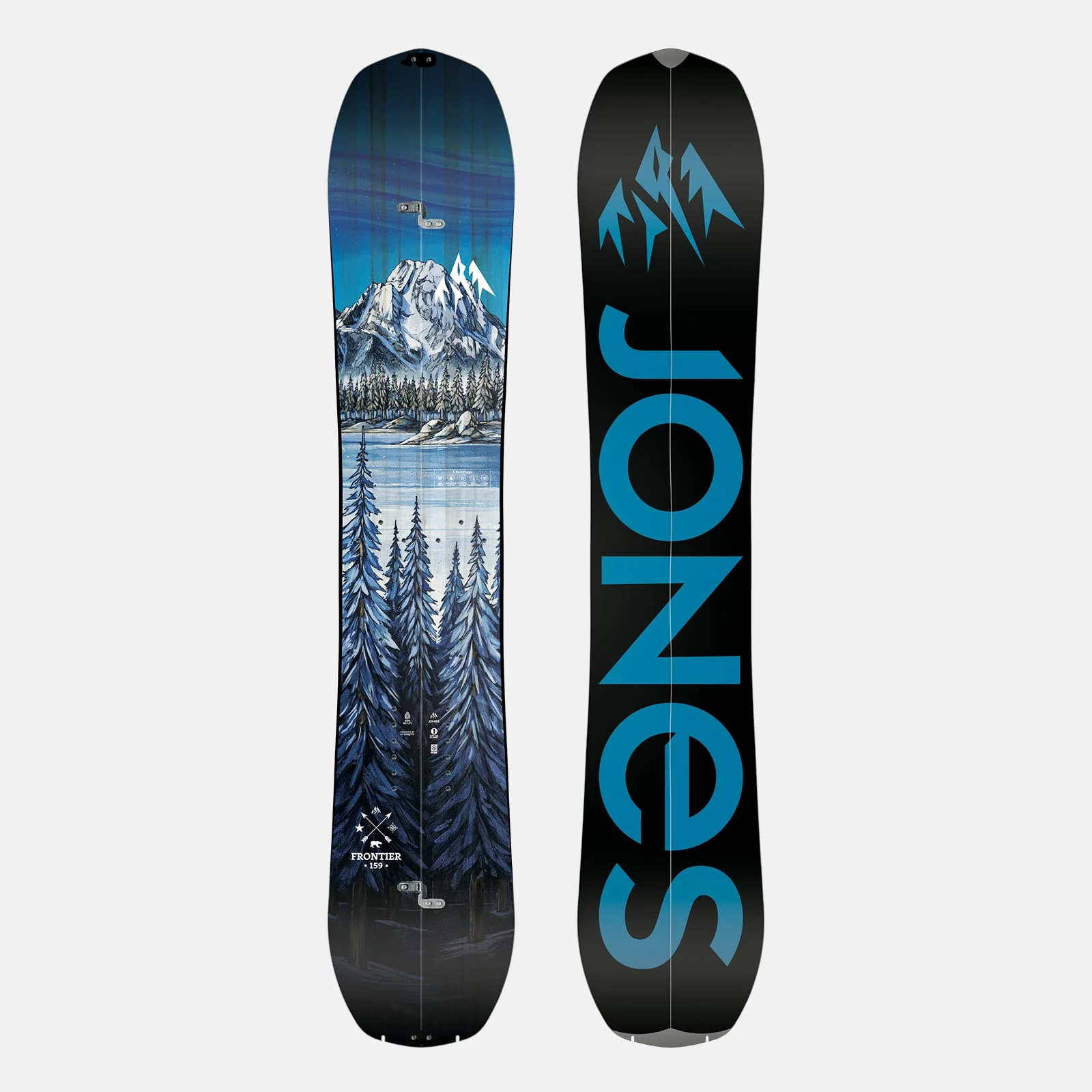 Pack Complet Splitboard Jones Frontier 3 Pack Complet Splitboard Jones Frontier