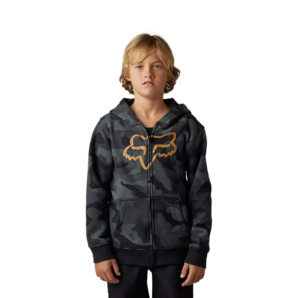 Sweat Fox Enfant Camo Pack Zip Fleece Black Camo 3 Sweat Fox Enfant Camo Pack Zip Fleece Black Camo