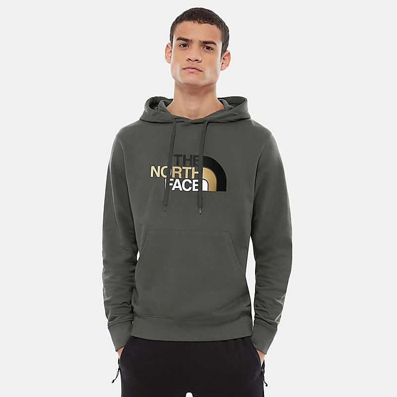 Sweat The North Face M Light Drew Peak Pullover Hoodie New Taupe Green 5 Sweat The North Face M Light Drew Peak Pullover Hoodie New Taupe Green – Image 3