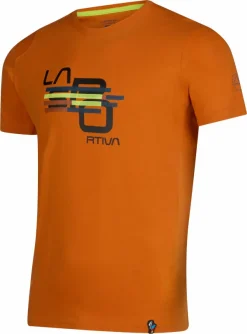 Tee-shirt La Sportiva Stripe Cube M Hawaiian Sun
