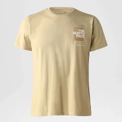 Tee Shirt The North Face Foundation Graphic Khaki Stone