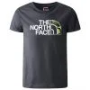 Tee Shirt The North Face Junior S/S Easy Asphalt Grey -Rossignol Soldes the north face boys s s easy tee t shirt