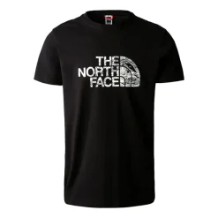 Tee Shirt The North Face S/s Woodcut Dome Tnf Black