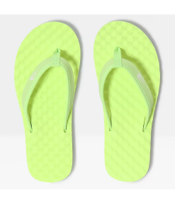 Tongs The North Face W Base Camp Mini II Sharp Green Gardenia White