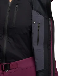 Veste Black Diamond W Dawn Patrol Hybrid Shell Blackberry-Black -Rossignol Soldes veste black diamond w dawn patrol hybrid shell 4