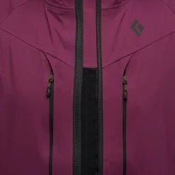 Veste Black Diamond W Dawn Patrol Hybrid Shell Blackberry-Black -Rossignol Soldes veste black diamond w dawn patrol hybrid shell 8