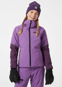 Veste Ski Helly Hansen Jr Jewel Crushed Grape -Rossignol Soldes veste ski helly hansen jr jewel crushed grape 3