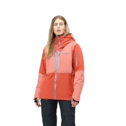 Veste Ski Norrona W Lofoten Gore-tex Thermo 100 Orange Alert -Rossignol Soldes veste ski norrona w lofoten gore tex thermo 100 2